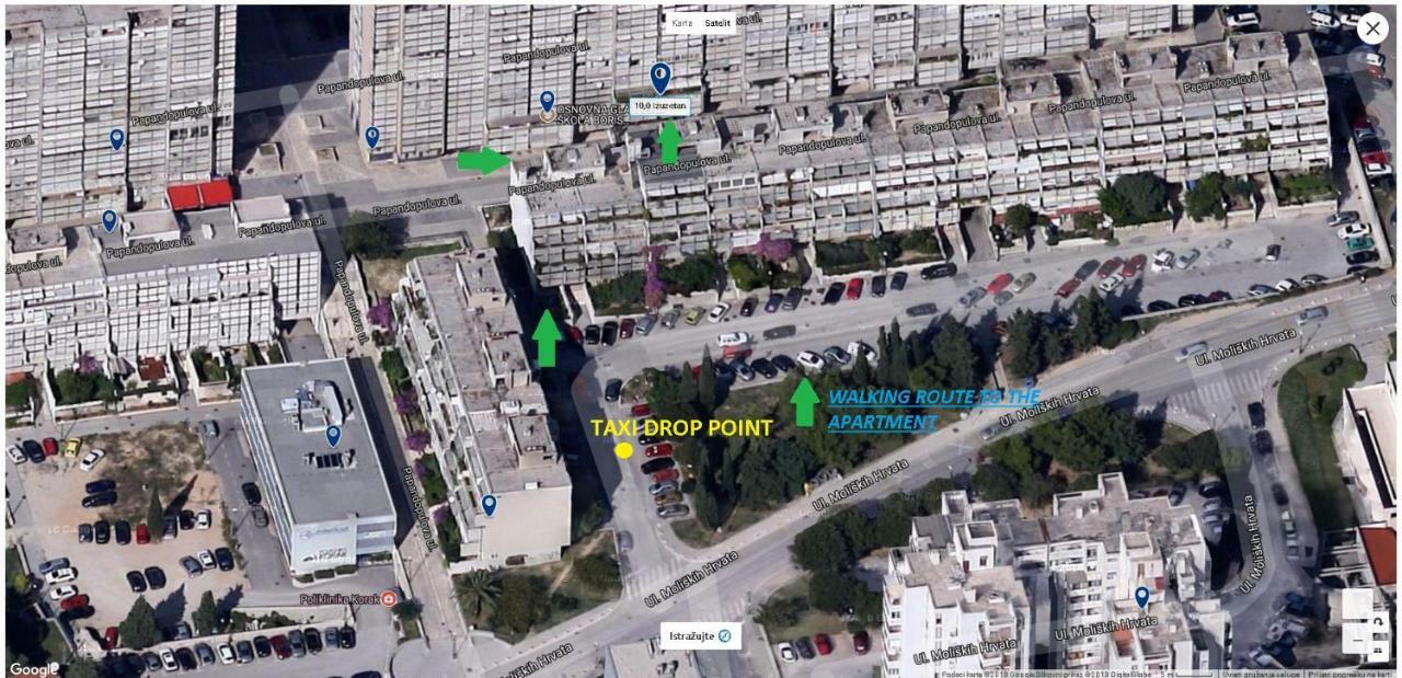 Apartment Milka Split Bagian luar foto